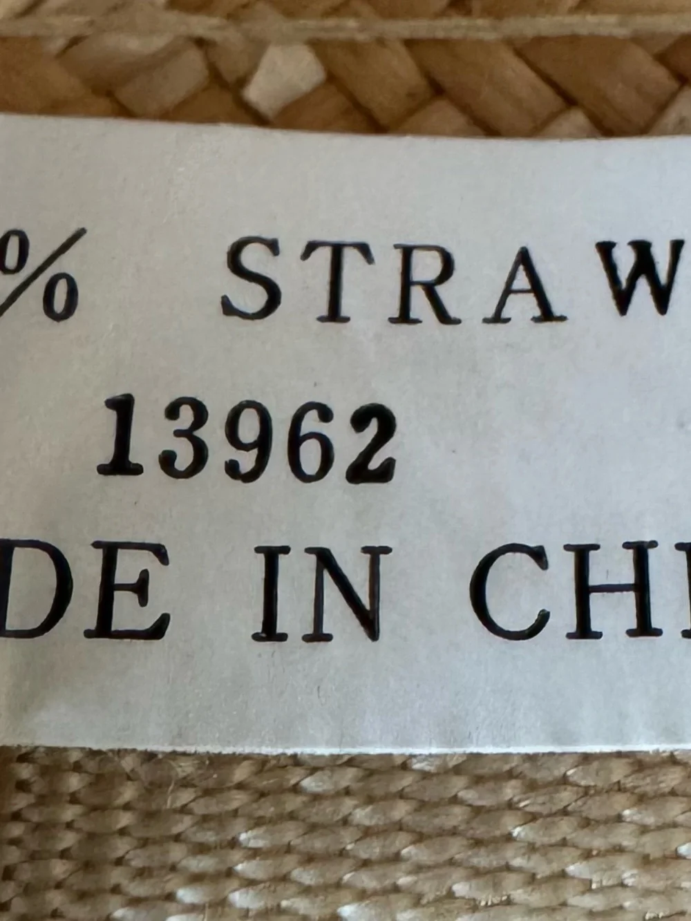 I Shalom Co 100% Straw Sun Hat with Black Bow beach summer vacation rodeo casual